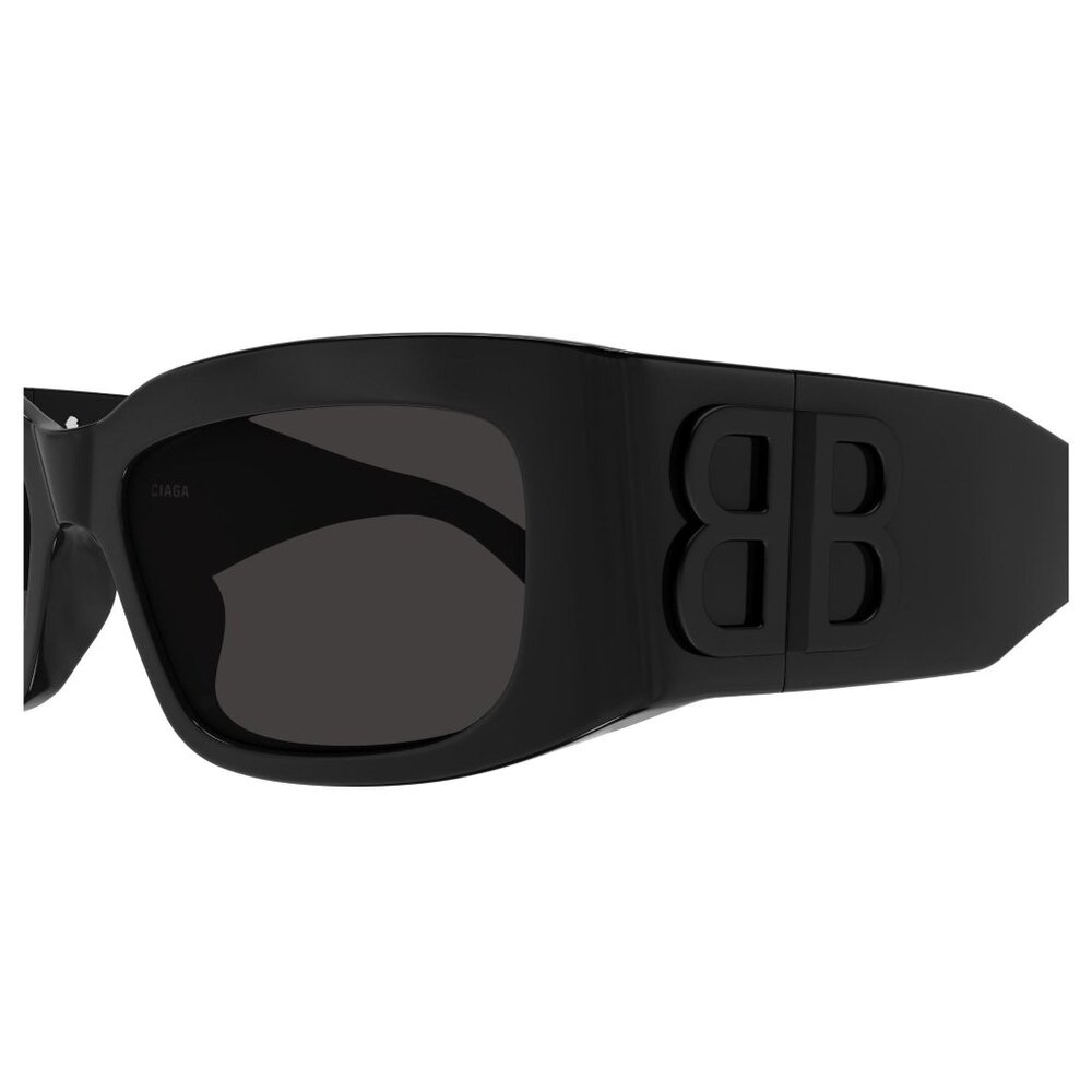 NEW BALENCIAGA SUNGLASSES BB0360S 001 BLACK WOMEN EYEWEAR - Picture 2 of 5